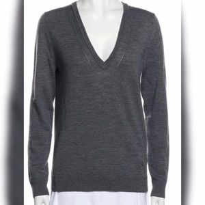 Burberry Brit V-neck Wool Women’s Sweater